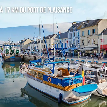 Les Dunes, Maison Neuve 8 P Bien Equipee Jardin Clos, Parking, Garage A 850 M De La Plage Et Centre Bourg, Sur Plages Du Debarquement Pres Arromanches Et Bayeux Asnelles Exterior photo