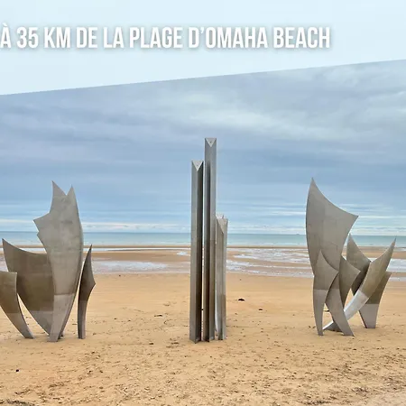 Les Dunes, Maison Neuve 8 P Bien Equipee Jardin Clos, Parking, Garage A 850 M De La Plage Et Centre Bourg, Sur Plages Du Debarquement Pres Arromanches Et Bayeux Asnelles Exterior photo