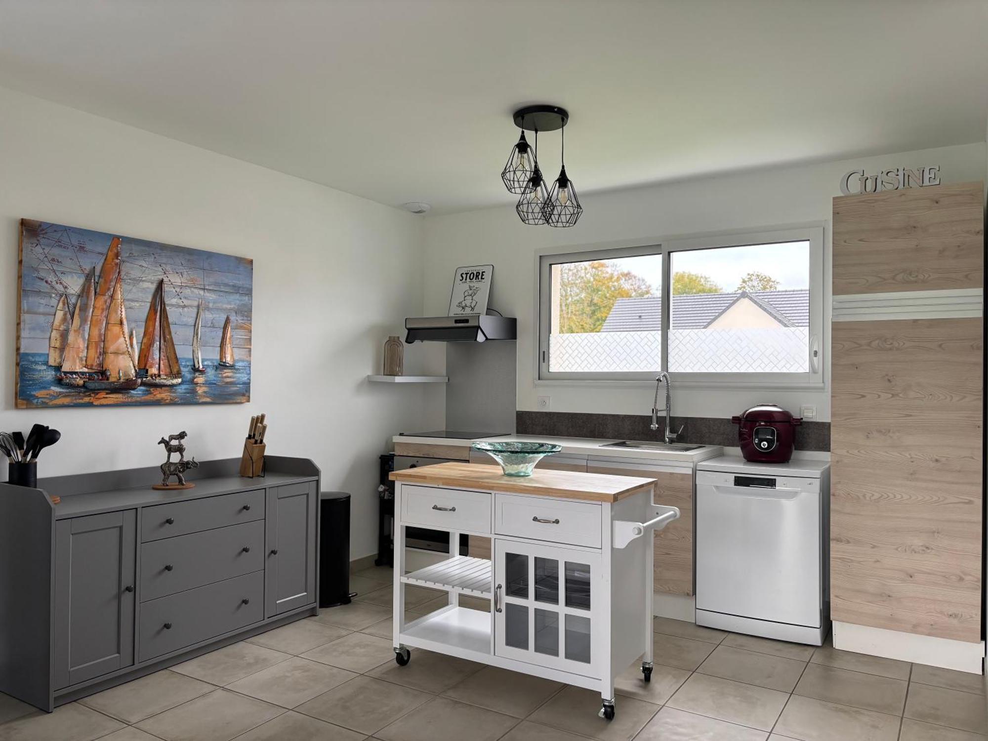 Les Dunes, Maison Neuve 8 P Bien Equipee Jardin Clos, Parking, Garage A 850 M De La Et Centre Bourg, Sur Plages Du Debarquement Pres Arromanches Et Bayeux Holiday home Asnelles