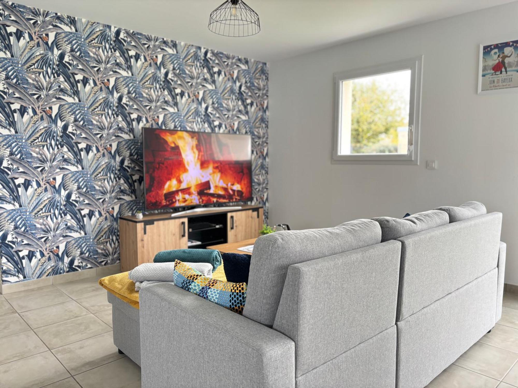 Les Dunes, Maison Neuve 8 P Bien Equipee Jardin Clos, Parking, Garage A 850 M De La Et Centre Bourg, Sur Plages Du Debarquement Pres Arromanches Et Bayeux * Asnelles