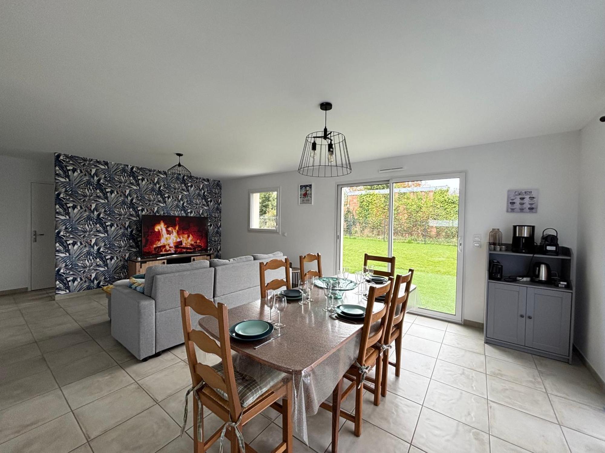 Les Dunes, Maison Neuve 8 P Bien Equipee Jardin Clos, Parking, Garage A 850 M De La Et Centre Bourg, Sur Plages Du Debarquement Pres Arromanches Et Bayeux